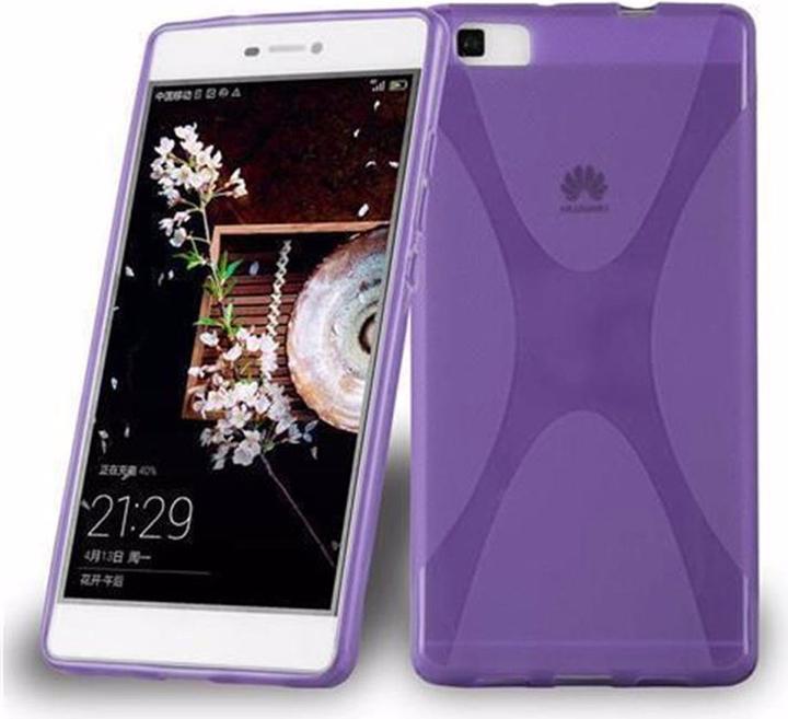 Produktbild Cadorabo TPU X-Line Cover (Huawei P8 Lite)
