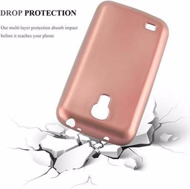 Produktbild Cadorabo TPU Matt Metallic Cover (Samsung Galaxy S4)