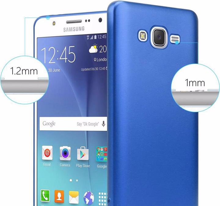 Produktbild Cadorabo TPU Matt Metallic Cover (Samsung Galaxy J7)