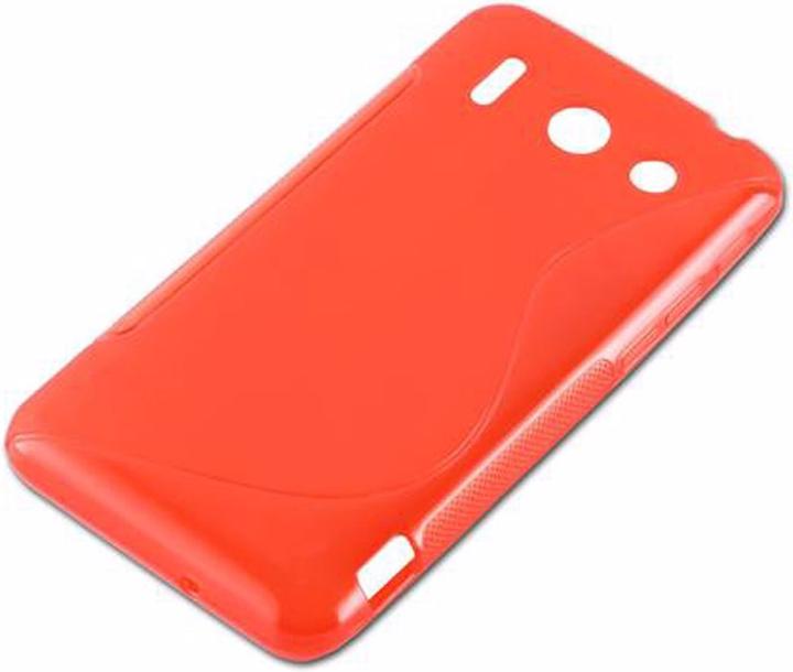 Productafbeelding Cadorabo TPU S-Line Cover (Huawei Ascend G510, Huawei Ascend G520, Huawei Ascend G525)