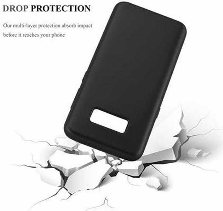 Productafbeelding Cadorabo TPU Matte Metallic hoes (Samsung Galaxy S8+)