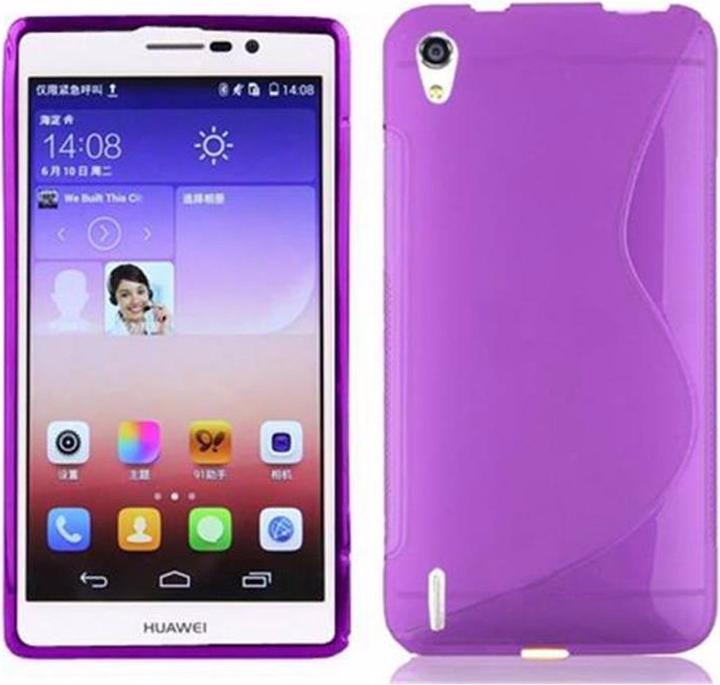 Produktbild Cadorabo TPU S-Line Cover (Huawei Ascend P7)