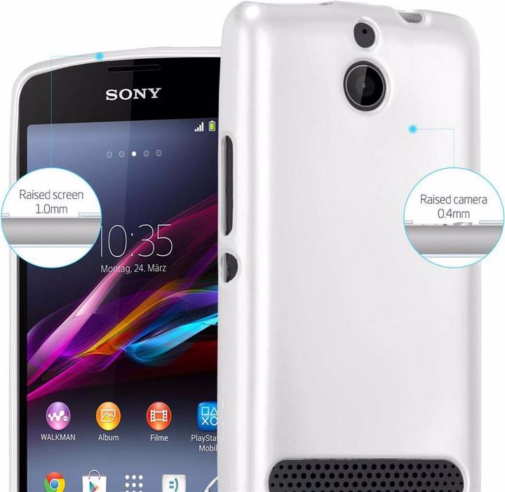 Image du produit Cadorabo Couverture métallique mate TPU (Sony Xperia E1)