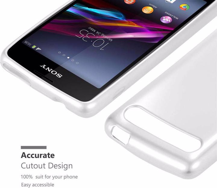Image du produit Cadorabo Couverture métallique mate TPU (Sony Xperia E1)