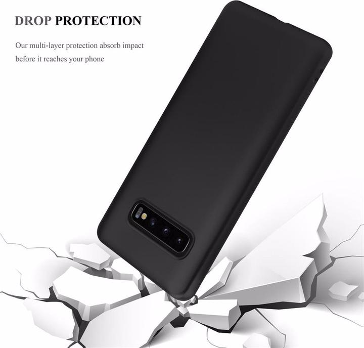 Productafbeelding Cadorabo TPU Matte Metallic hoes (Samsung Galaxy S10+)