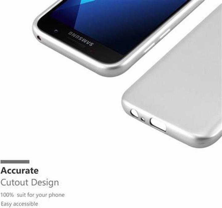 Image du produit Cadorabo Couverture métallique mate TPU (Samsung Galaxy A3 (2017))
