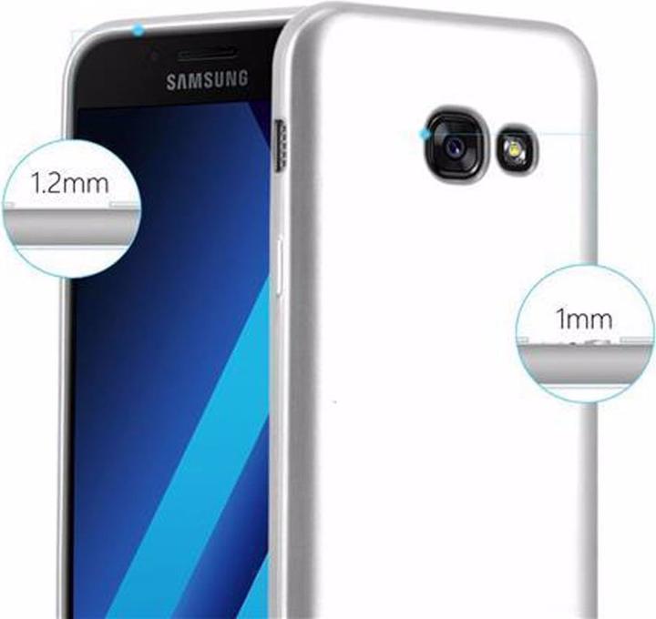 Image du produit Cadorabo Couverture métallique mate TPU (Samsung Galaxy A3 (2017))