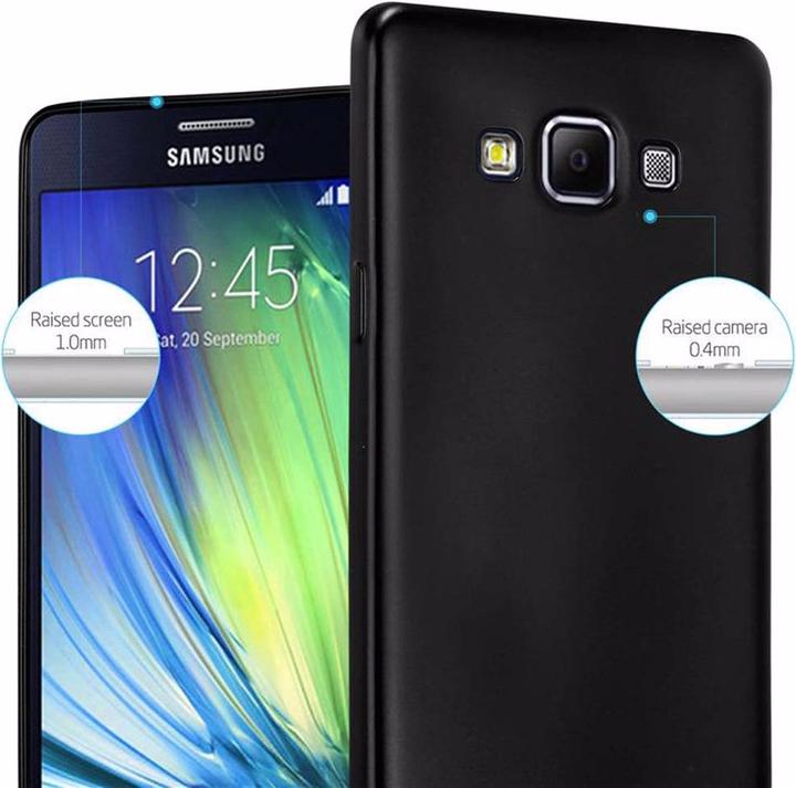 Productafbeelding Cadorabo TPU Matte Metallic hoes (Samsung Galaxy A7)