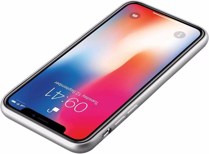 Actual product image Cadorabo TPU Matt Metallic Cover (Apple iPhone X)