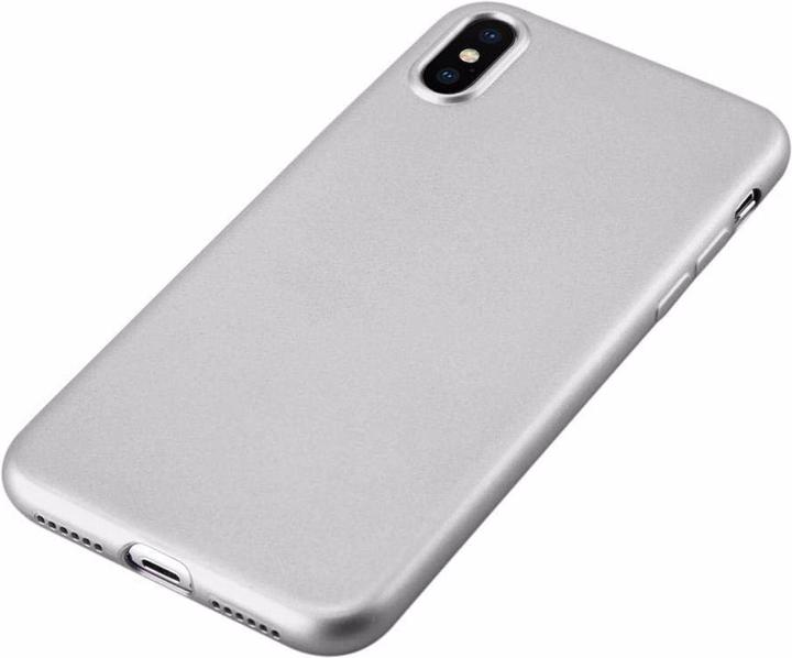 Actual product image Cadorabo TPU Matt Metallic Cover (Apple iPhone X)
