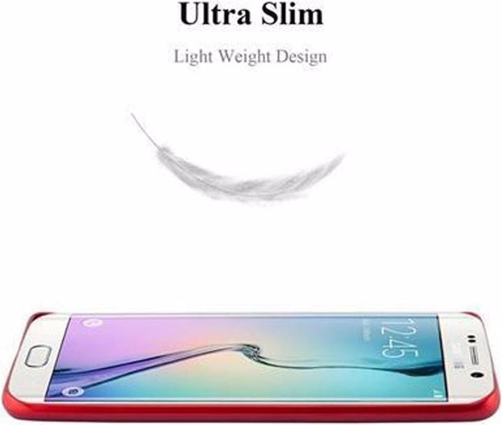 Image du produit Cadorabo Couverture métallique mate TPU (Samsung Galaxy S6 Edge)