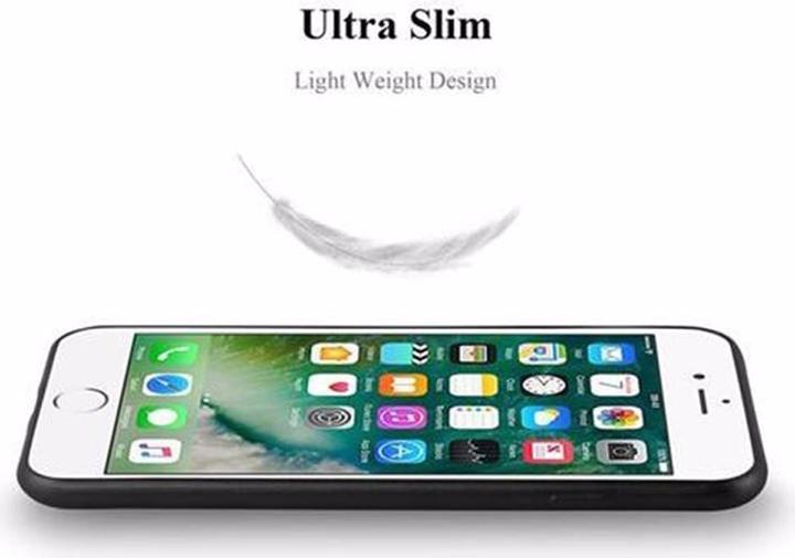 Produktbild Cadorabo TPU Matt Metallic Cover (Apple iPhone 8 Plus, Apple iPhone 7s Plus, Apple iPhone 7 Plus)