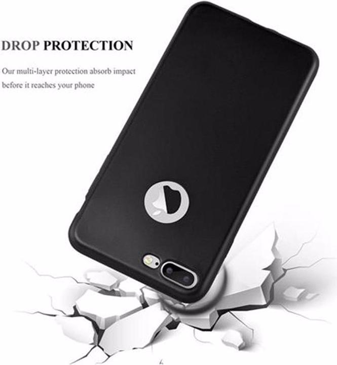 Produktbild Cadorabo TPU Matt Metallic Cover (Apple iPhone 8 Plus, Apple iPhone 7s Plus, Apple iPhone 7 Plus)