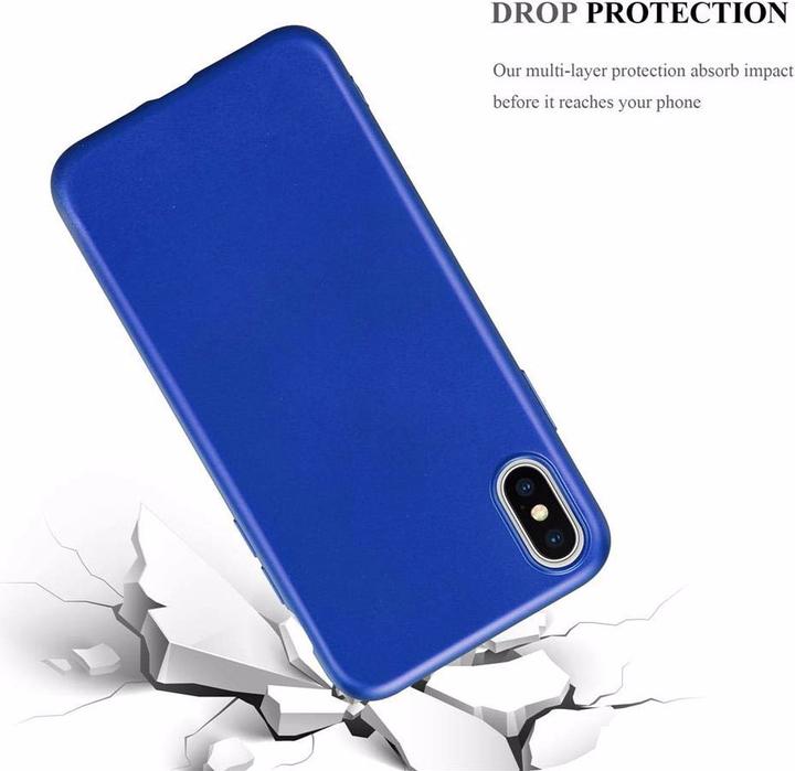 Produktbild Cadorabo TPU Matt Metallic Cover (Apple iPhone XS Max)