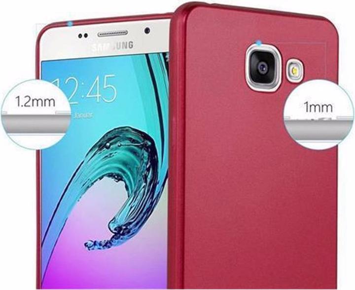 Image du produit Cadorabo Couverture métallique mate TPU (Samsung Galaxy A3 (2016))
