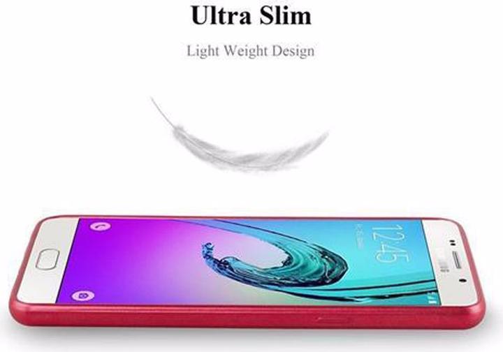 Image du produit Cadorabo Couverture métallique mate TPU (Samsung Galaxy A3 (2016))