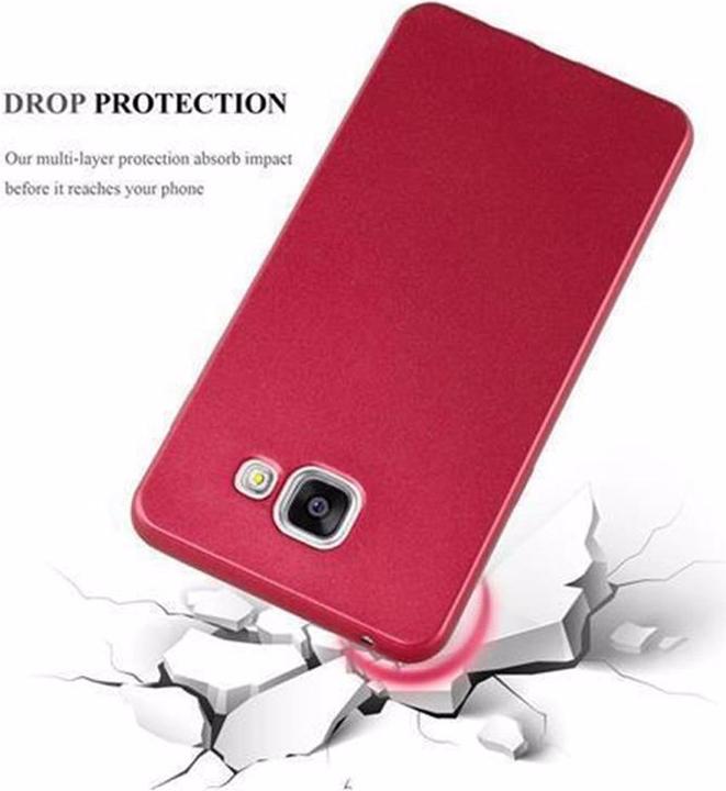 Image du produit Cadorabo Couverture métallique mate TPU (Samsung Galaxy A3 (2016))