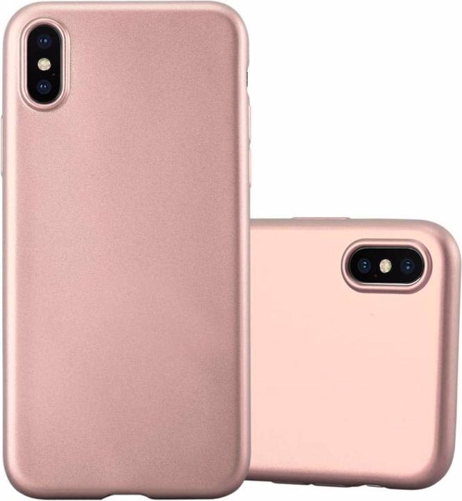 Productafbeelding Cadorabo TPU Matte Metallic hoes (Apple iPhone X)