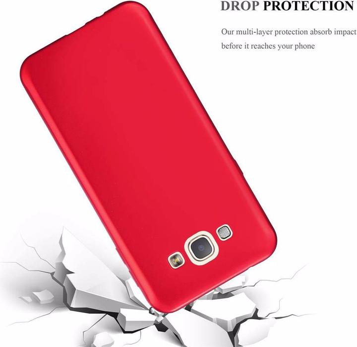 Image du produit Cadorabo Couverture métallique mate TPU (Samsung Galaxy A8 (2018))