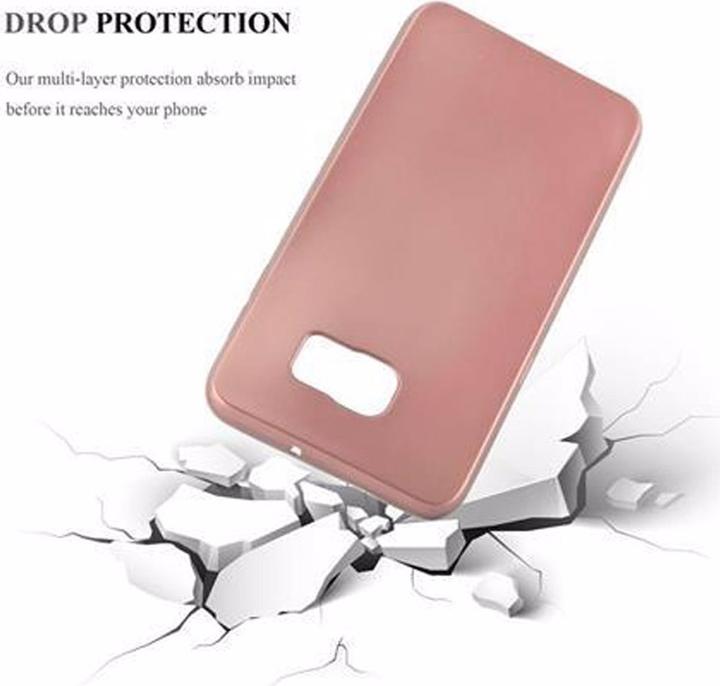 Actual product image Cadorabo TPU Matt Metallic Cover (Samsung Galaxy S6 Edge)