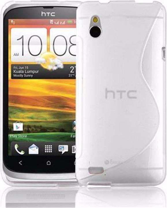 Actual product image Cadorabo TPU S-Line Cover (HTC Desire V)