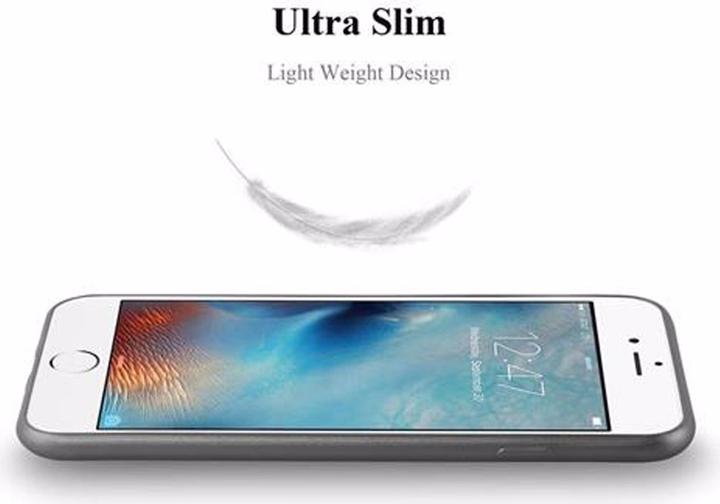 Productafbeelding Cadorabo TPU Matte Metallic hoes (Apple iPhone 6 Plus)