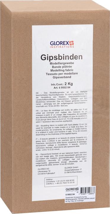 Immagine prodotto hobbytime Bende di gesso confezione grande da 2 kg