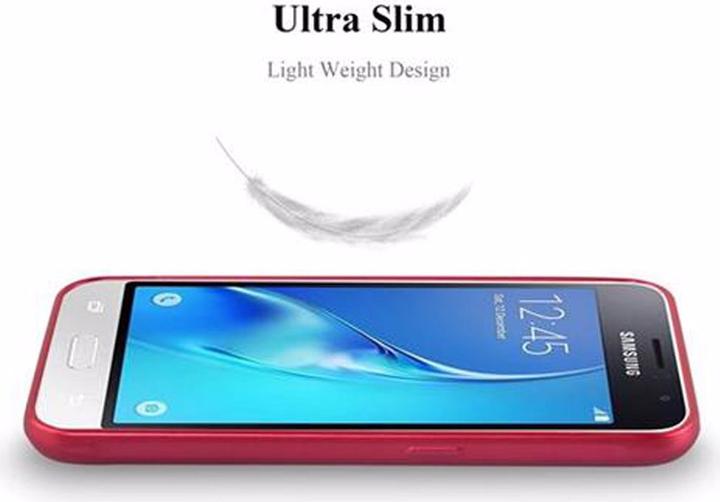 Image du produit Cadorabo Couverture métallique mate TPU (Samsung Galaxy J1 (2016))