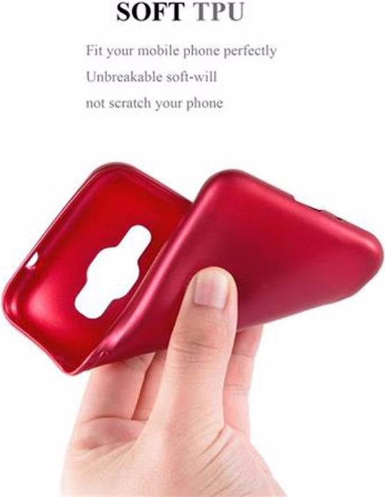 Image du produit Cadorabo Couverture métallique mate TPU (Samsung Galaxy J1 (2016))