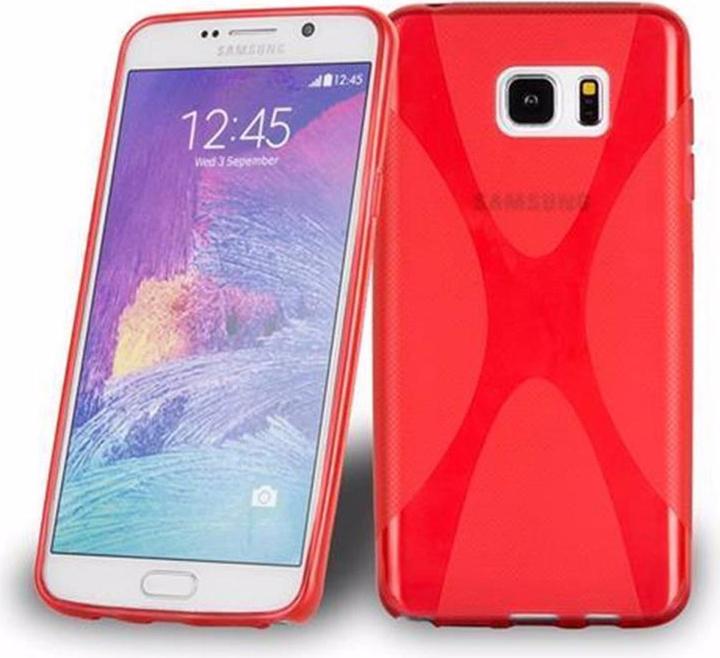 Actual product image Cadorabo TPU X-Line Cover (Samsung Galaxy Note 5)