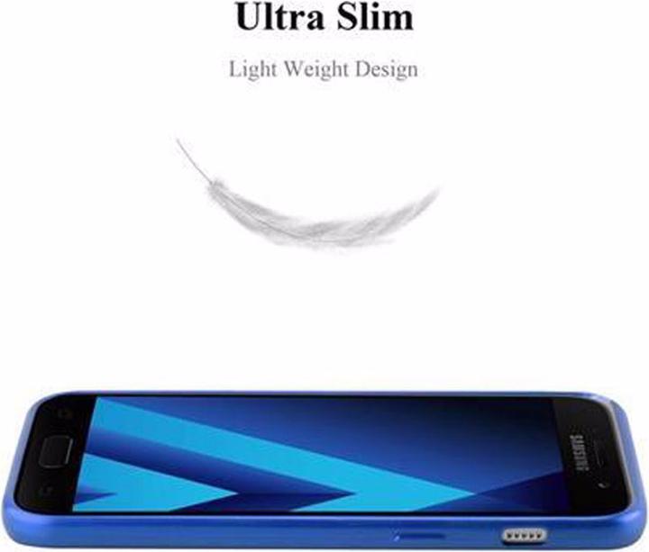 Productafbeelding Cadorabo TPU Matte Metallic hoes (Samsung Galaxy A3 (2017))