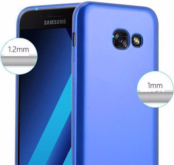 Productafbeelding Cadorabo TPU Matte Metallic hoes (Samsung Galaxy A3 (2017))