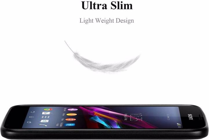 Image du produit Cadorabo Couverture métallique mate TPU (Sony Xperia E1)
