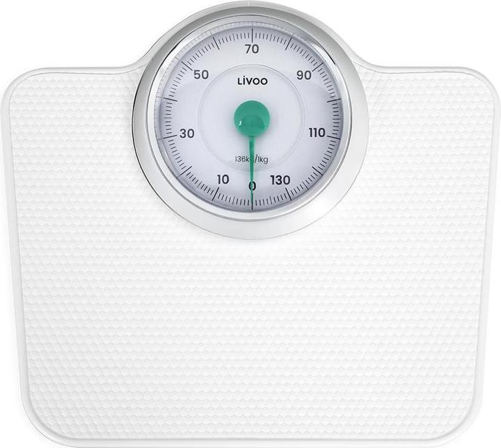 Actual product image Livoo Retro mechanical bathroom scale (136 kg)