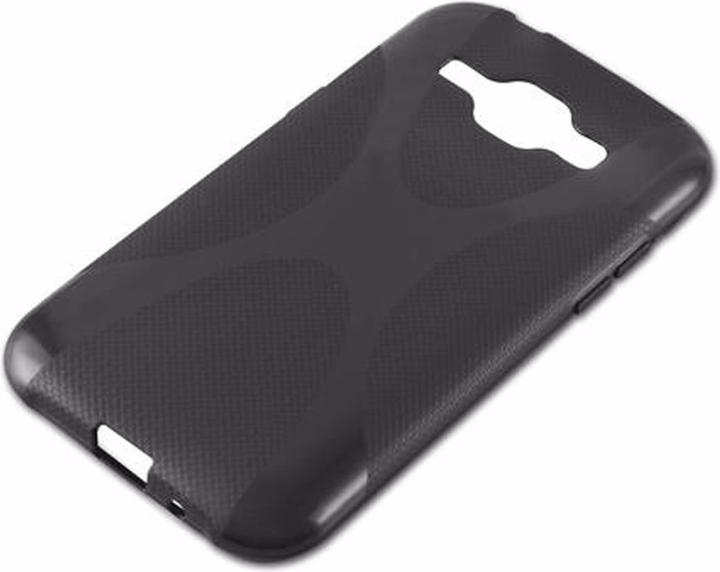 Productafbeelding Cadorabo TPU X-Line Cover (Samsung Galaxy J1)