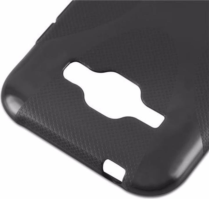 Productafbeelding Cadorabo TPU X-Line Cover (Samsung Galaxy J1)