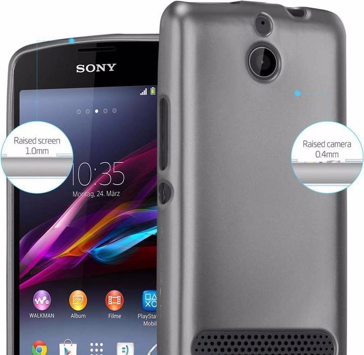 Productafbeelding Cadorabo TPU Matte Metallic hoes (Xperia E1)