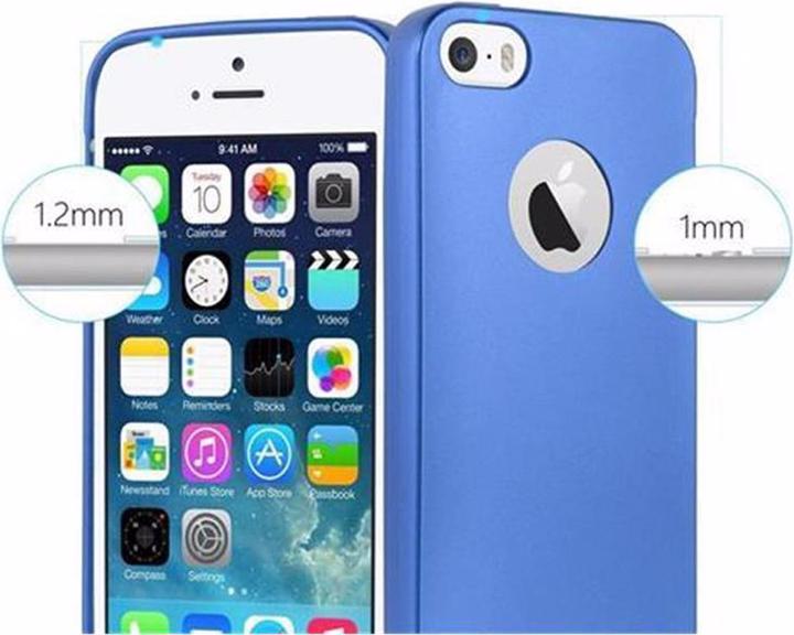 Productafbeelding Cadorabo TPU Matte Metallic hoes (Apple iPhone 5)