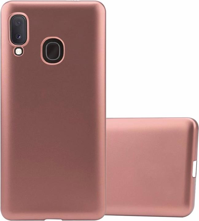 Actual product image Cadorabo TPU Matt Metallic Cover (Samsung Galaxy A20e, Samsung Galaxy A10e)