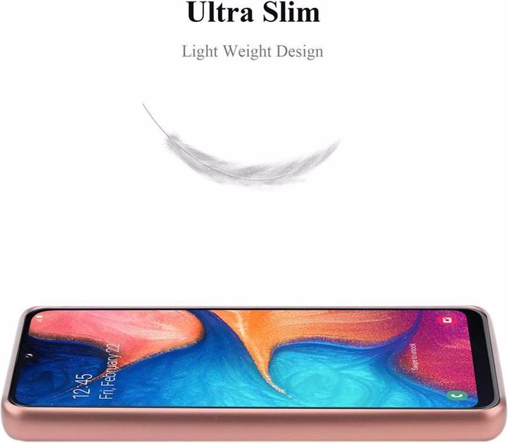 Actual product image Cadorabo TPU Matt Metallic Cover (Samsung Galaxy A20e, Samsung Galaxy A10e)