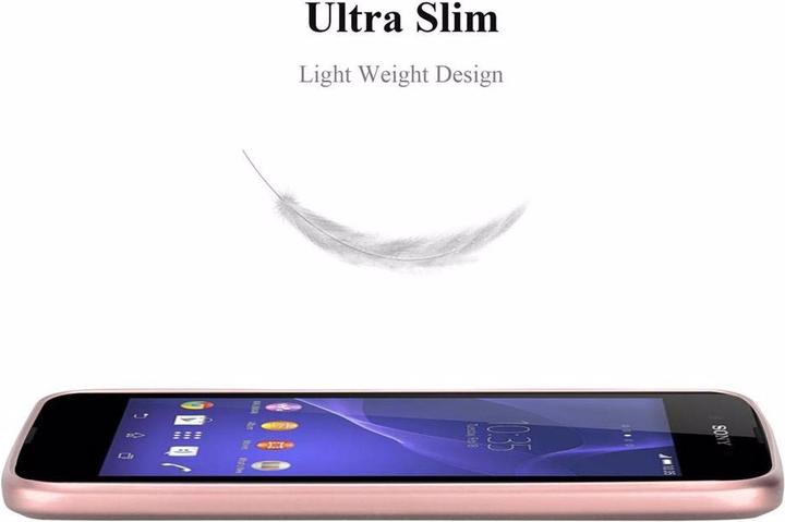 Productafbeelding Cadorabo TPU Matte Metallic hoes (Xperia E3)