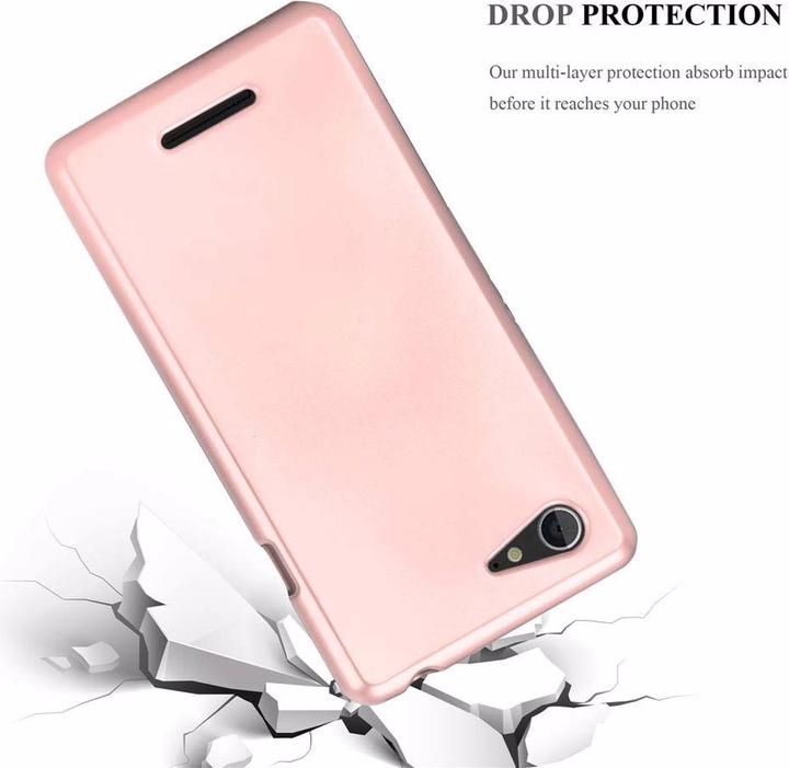Productafbeelding Cadorabo TPU Matte Metallic hoes (Xperia E3)