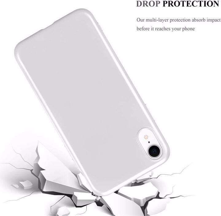 Image du produit Cadorabo Couverture métallique mate TPU (Apple iPhone XR)