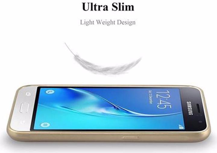 Image du produit Cadorabo Couverture métallique mate TPU (Samsung Galaxy J1)