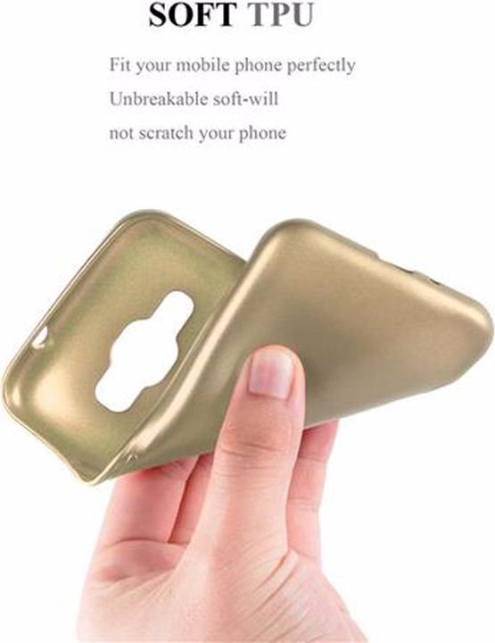 Image du produit Cadorabo Couverture métallique mate TPU (Samsung Galaxy J1)