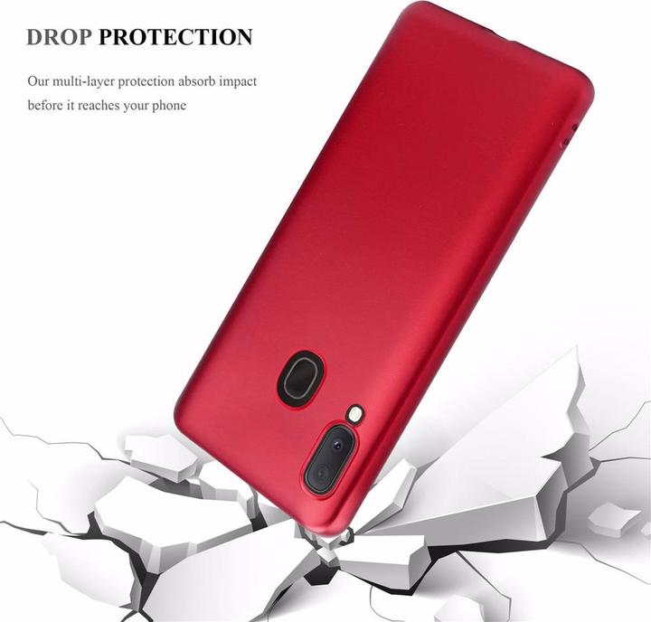 Produktbild Cadorabo TPU Matt Metallic Cover (Samsung Galaxy A20e)