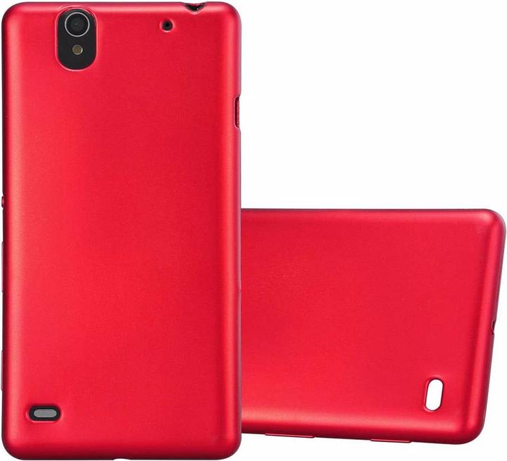Actual product image Cadorabo TPU Matt Metallic Cover (Sony Xperia C4)