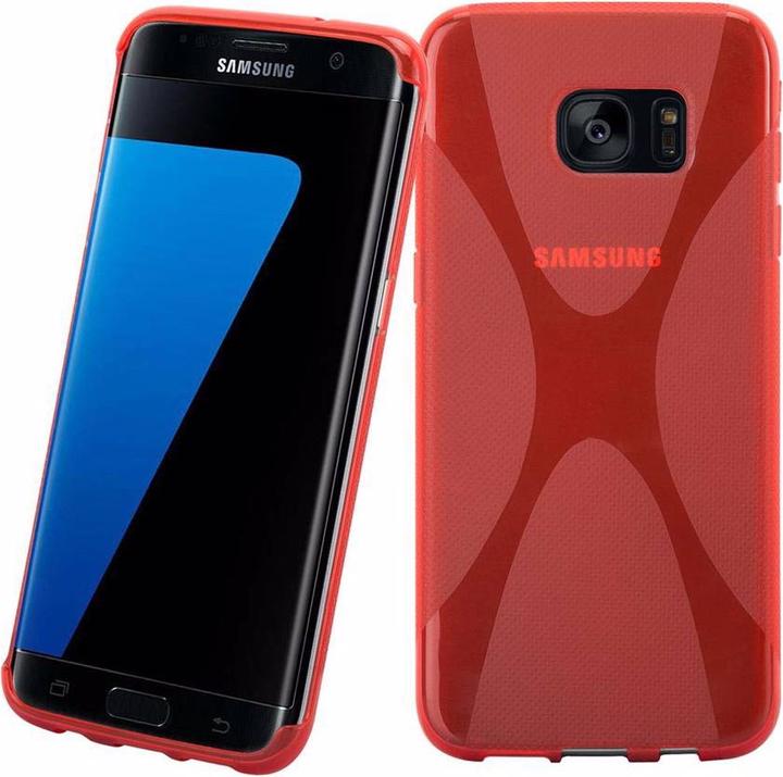 Produktbild Cadorabo TPU X-Line Cover (Samsung Galaxy S7 Edge)