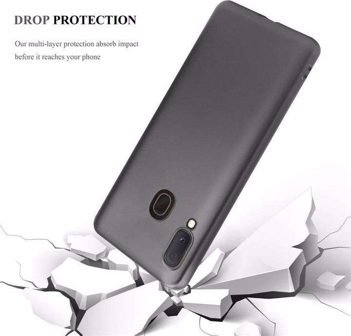 Image du produit Cadorabo Couverture métallique mate TPU (Samsung Galaxy A10e)