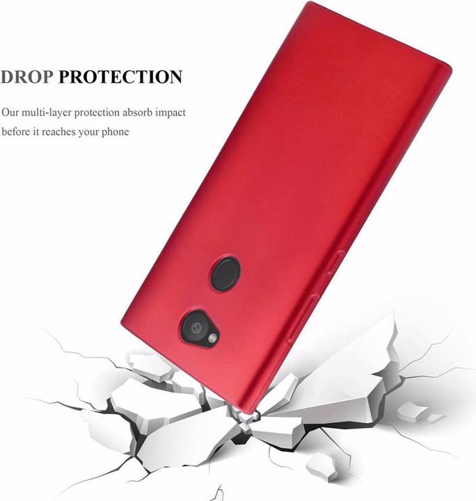 Productafbeelding Cadorabo TPU Matte Metallic hoes (Xperia L2)